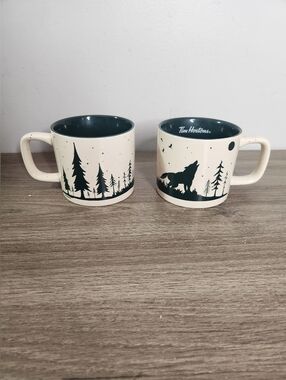 Tim Hortons Travel Collection Mugs - Wolf & Forest Camping Style 2019